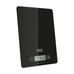 Waga kuchenna szklana czarna