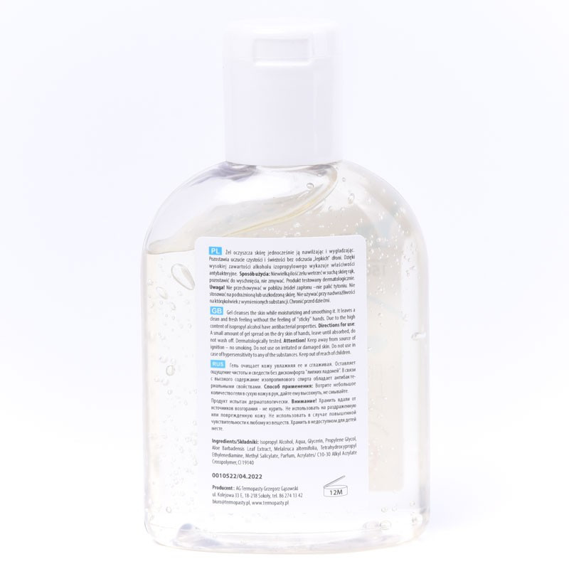 ŻEL DO RĄK 150ml O WŁAŚCIWOŚCIACH BAKTERYJNYCH