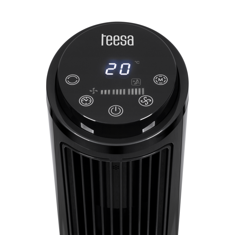 Wentylator kolumnowy 74cm - czarny