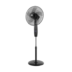 Wentylator stojący sterowany pilotem TEESA , czarny