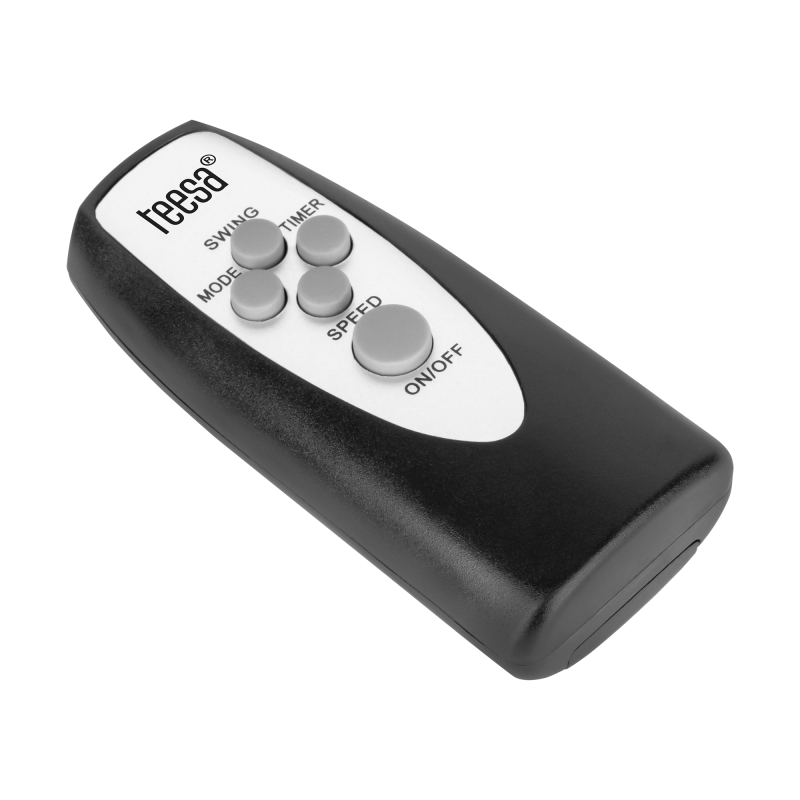 Wentylator stojący sterowany pilotem TEESA , czarny