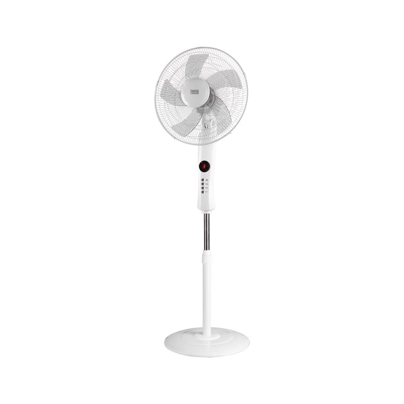 Wentylator stojący Teesa sterowany pilotem (biały)