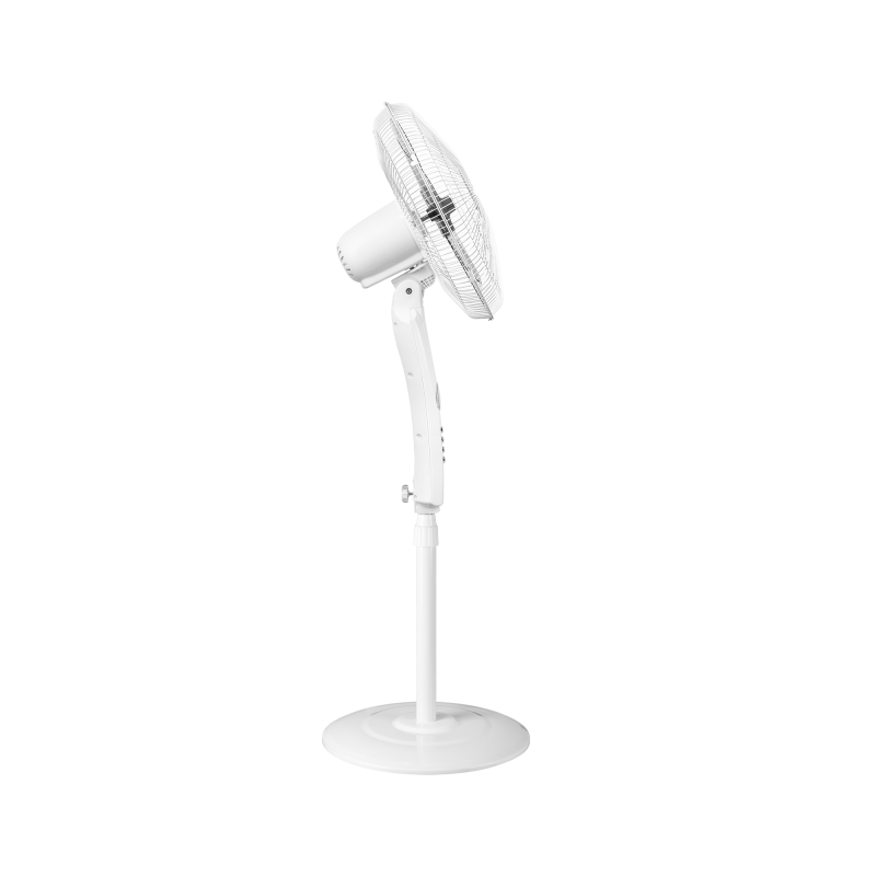 Wentylator stojący Teesa sterowany pilotem (biały)