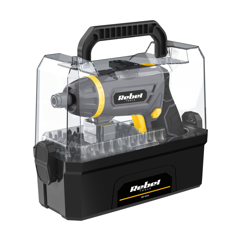 Wkrętarka akumulatorowa 4V - zestaw