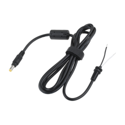 Wtyk 4,0/1,7 (19V/1,58A) sieciowy z kablem do montażu Rebel