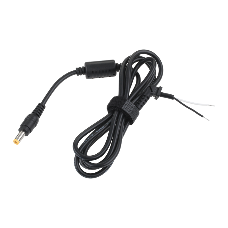 Wtyk 5,5/2,5 (16V/4,5A) sieciowy z kablem do montażu Rebel