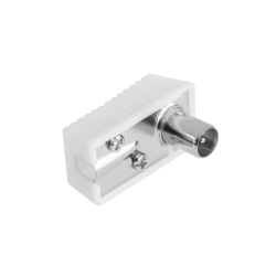 Wtyk anten TV kątowy duży Cabletech