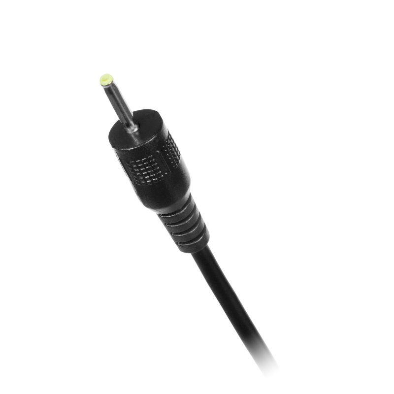 Wtyk prosty 2,5/0,6 (19V/2,1A) sieciowy z kablem do montażu Rebel