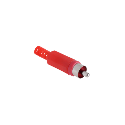 Wtyk RCA-czerwony