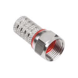 Wtyk SAT F HQ+uszczelka CU RG59 5,8mm