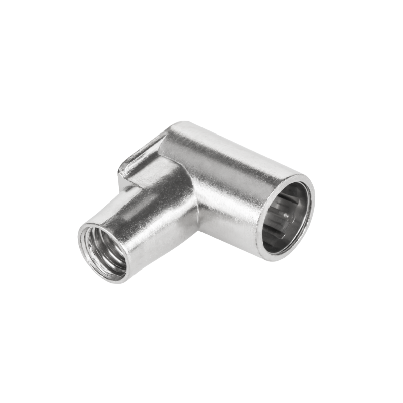 Wtyk SAT F kątowy szybkozłączny WKS107(śr.kabla6,9...7,3mm)-TELMOR