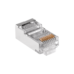 Wtyk telefon. RJ45 8P 8C +EKRAN