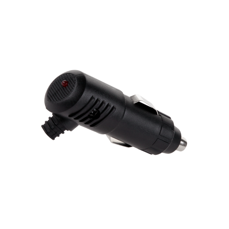 Wtyk zapalniczki sam.z bezpiecznik. i diodą