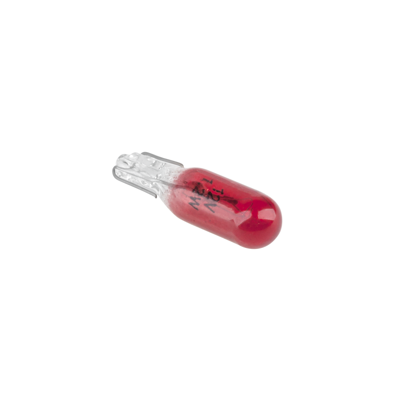 Żarówka samochodowa 12V 1,2W (W1,2W) czerwona