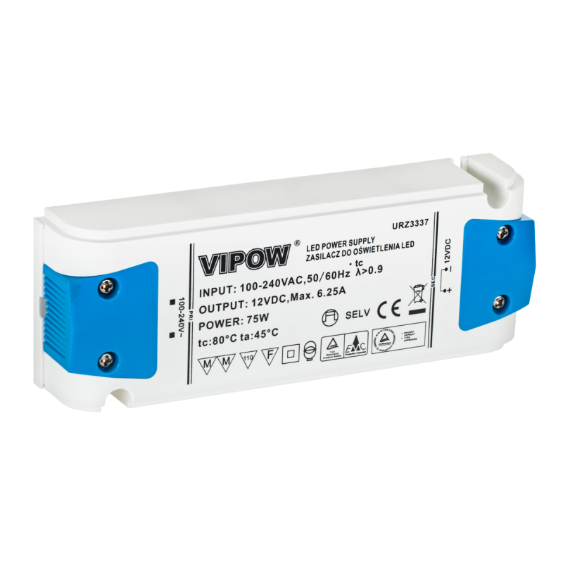 Zasilacz 75W do oświetlenia LED