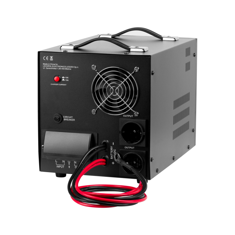 Zasilacz awaryjny KEMOT PROsinus-3500/48 przetwornica z czystym przebiegiem sinusoidalnym i funkcją ładowania 48V 230V 3500VA/24