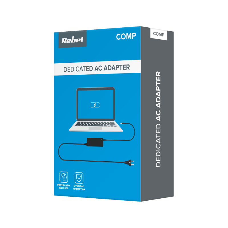 Zasilacz Rebel do laptopa SAMSUNG 90 W / 19 V / 4,74 A / 5,5x3 mm