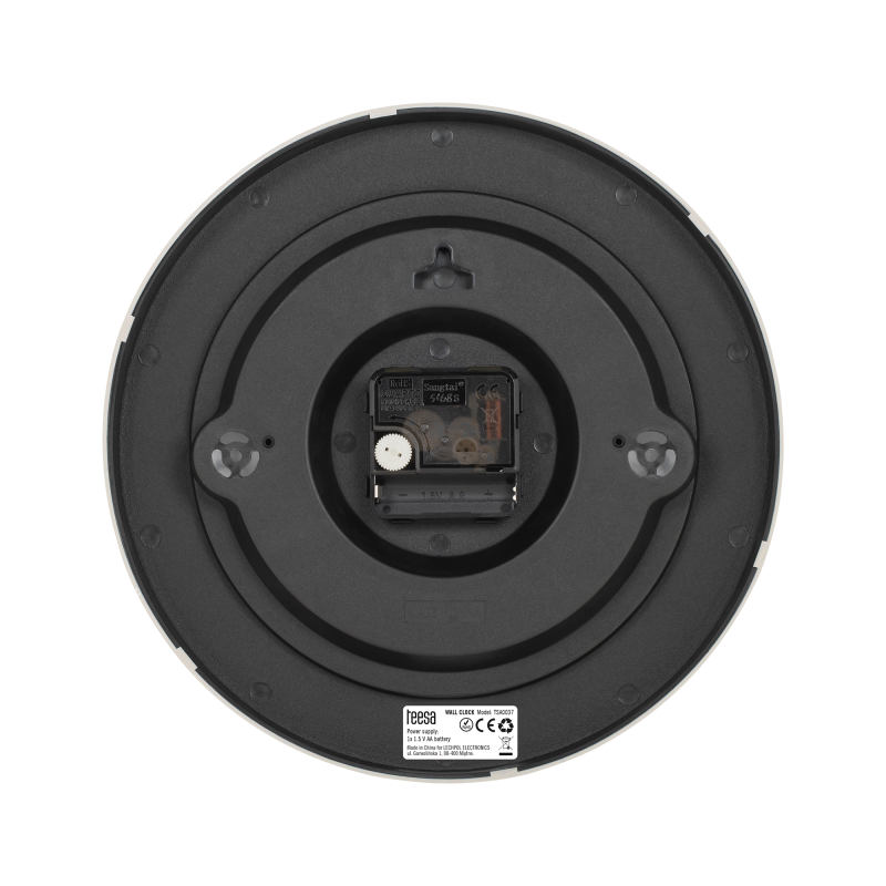 Zegar ścienny 25 cm biały