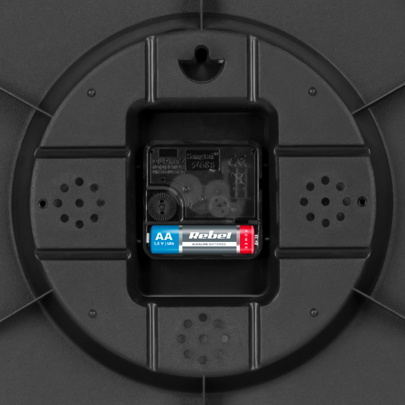 Zegar ścienny 30 cm z termometrem i hydrometrem