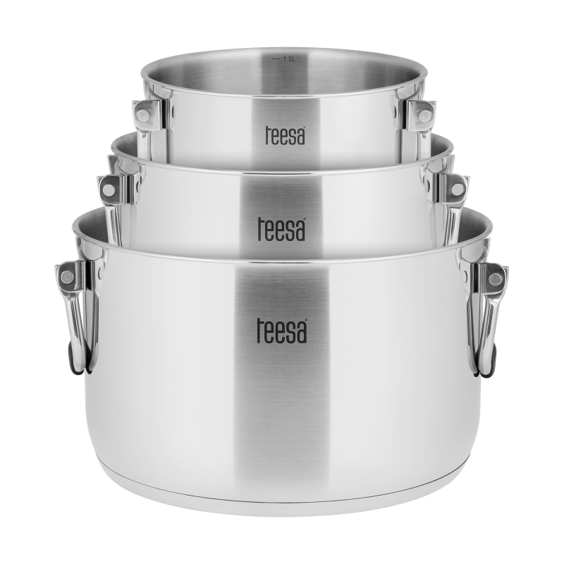 Zestaw garnków 6 elementów TEESA COOK PRIME