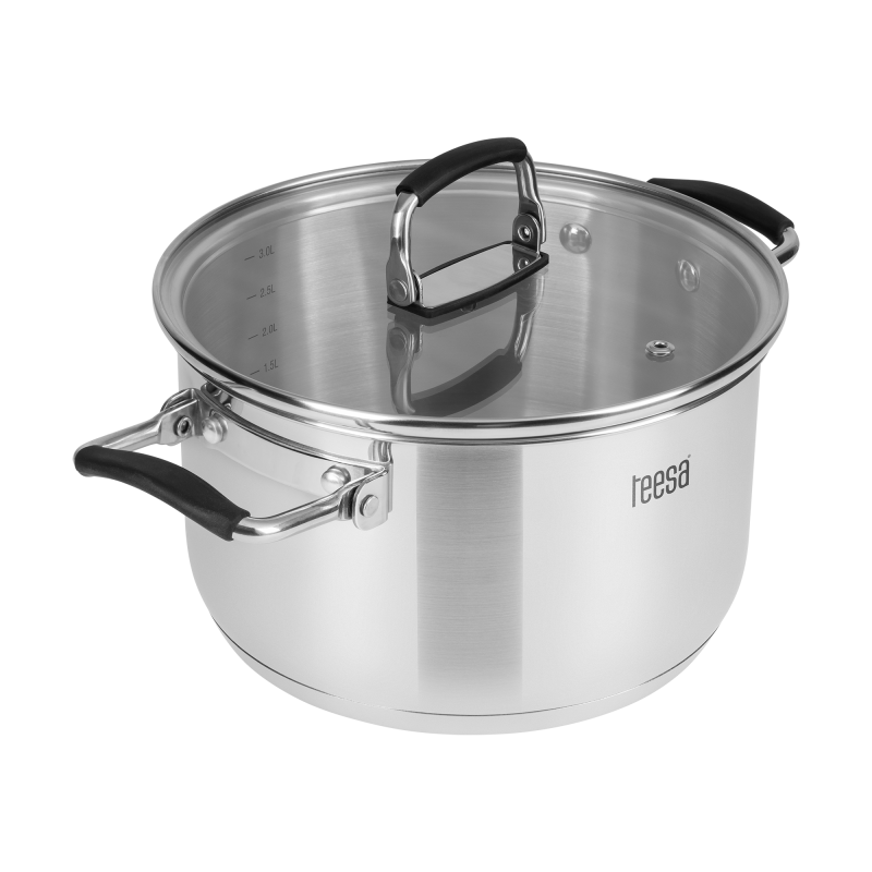 Zestaw garnków 6 elementów TEESA COOK PRIME