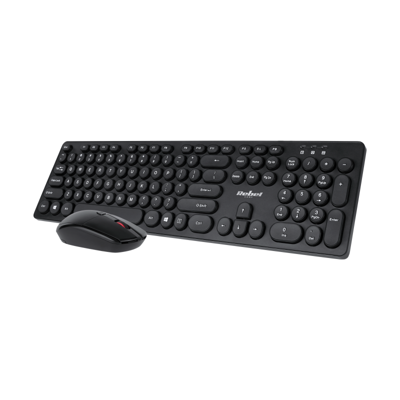 Zestaw klawiatura i mysz bezprzewodowa Rebel WS400
