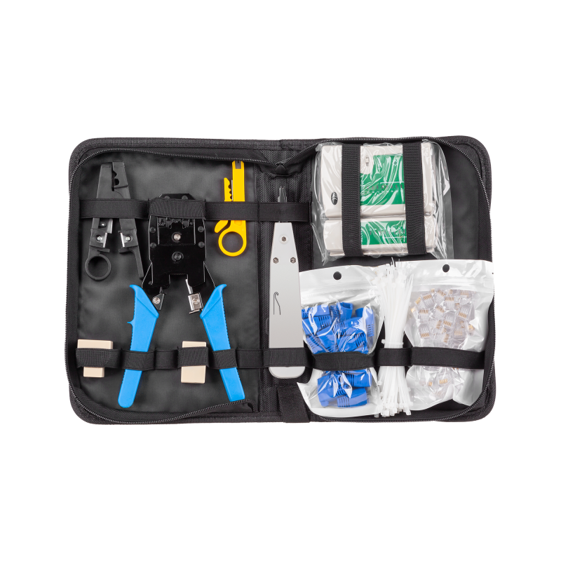 Zestaw narzędzi sieciowych 9 elementowy E5949