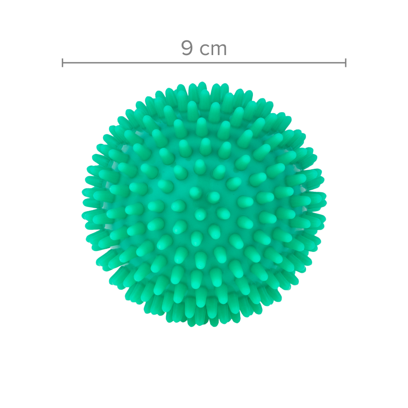 Zestaw piłeczek sensorycznych z kolcami do masażu, 4 piłeczki , REBEL ACTIVE