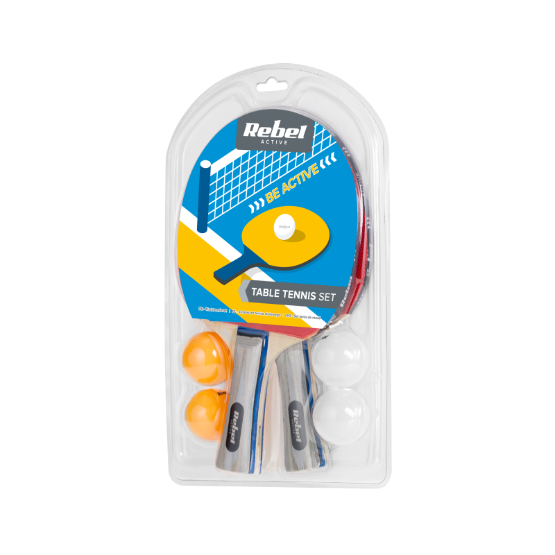 Zestaw rakietek do tenisa stołowego REBEL ACTIVE