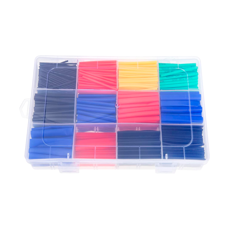 Zestaw rurek termokurczliwych 800szt.E6252