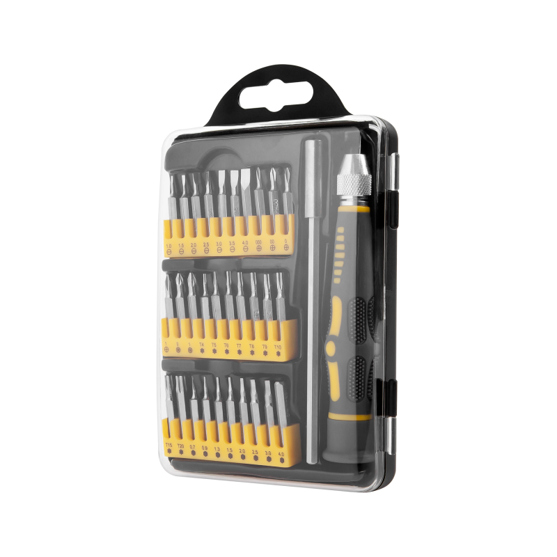 Zestaw śrubokręt precyzyjny 32 końcówki