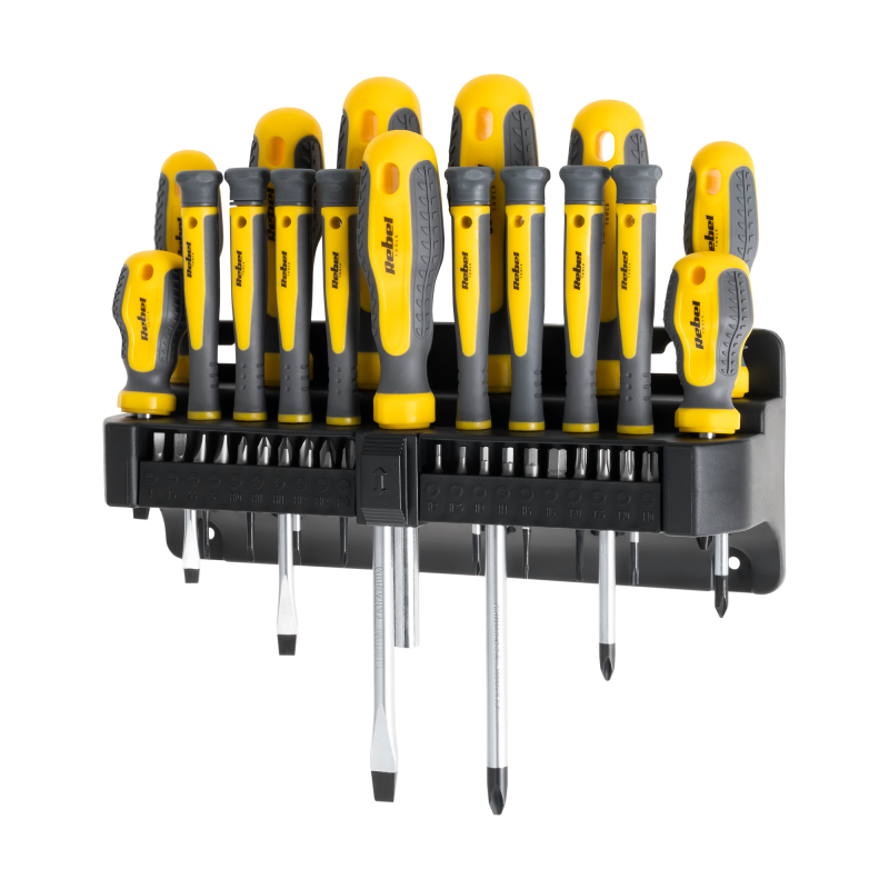 Zestaw śrubokrętów Rebel 11szt