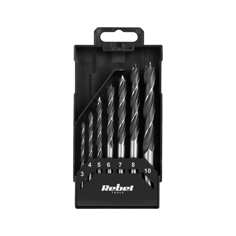 Zestaw wierteł do drewna 7szt.