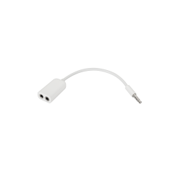 Złącze Jack 3.5/2x3.5 stereo z przewodem LX4074/K