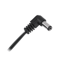 Złącze kabel wtyk kątowy 2,1x5,5mm