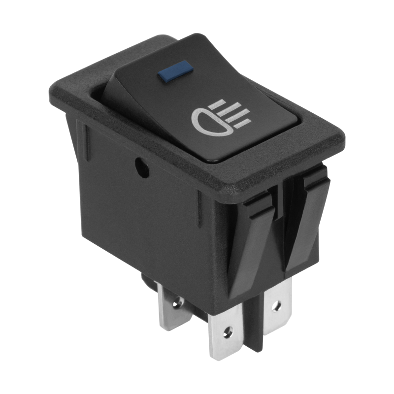 Złącze przełącznik 12V włącznik świateł z niebieską diodą