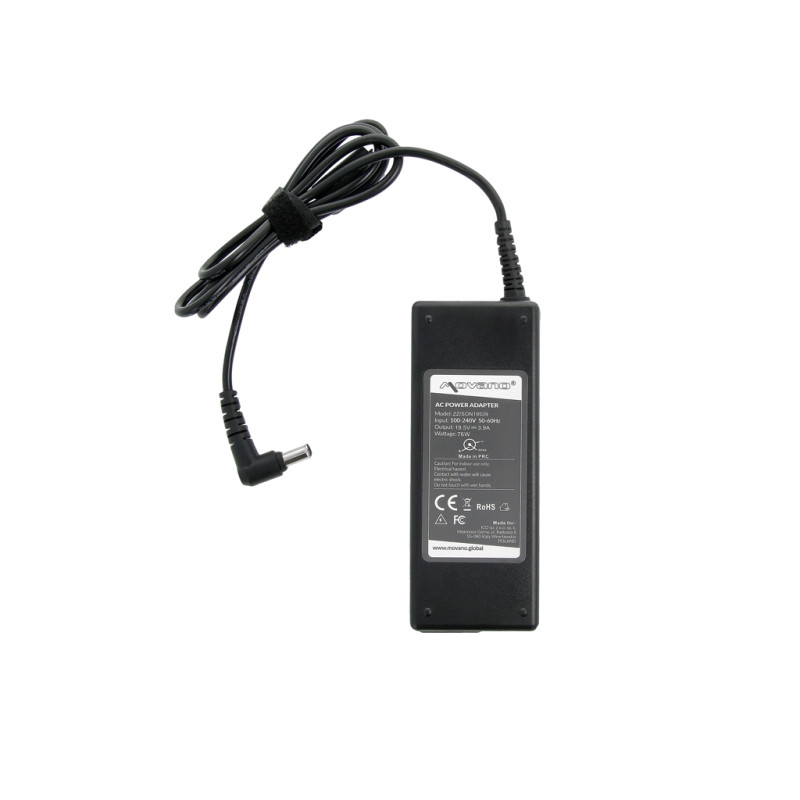 Zasilacz Movano 19.5v 3.9a (6.5x4.4 pin) 75W do Sony