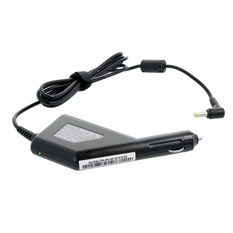 Zasilacz samochodowy Movano 19v 4.74a (5.5x1.7) 90W do Acer