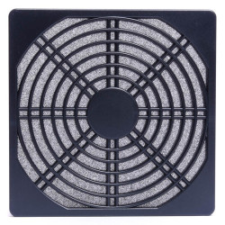 OSŁONA WENTYLATORA 120x120 Z FILTREM  PRZECIWKURZOWYM PLASTIKOWA