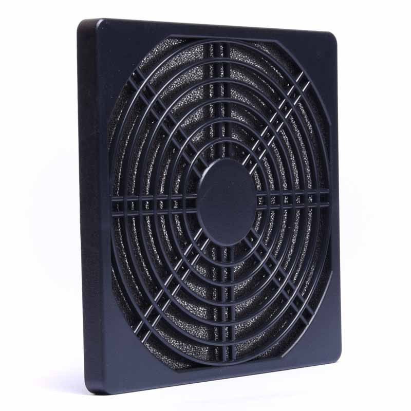 OSŁONA WENTYLATORA 120x120 Z FILTREM  PRZECIWKURZOWYM PLASTIKOWA