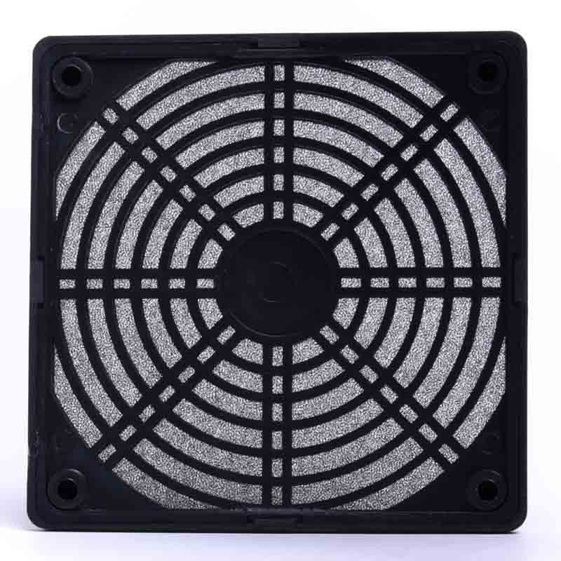 OSŁONA WENTYLATORA 120x120 Z FILTREM  PRZECIWKURZOWYM PLASTIKOWA