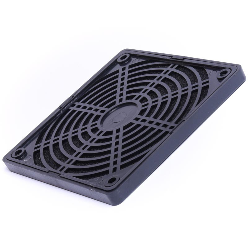 OSŁONA WENTYLATORA 120x120 Z FILTREM  PRZECIWKURZOWYM PLASTIKOWA