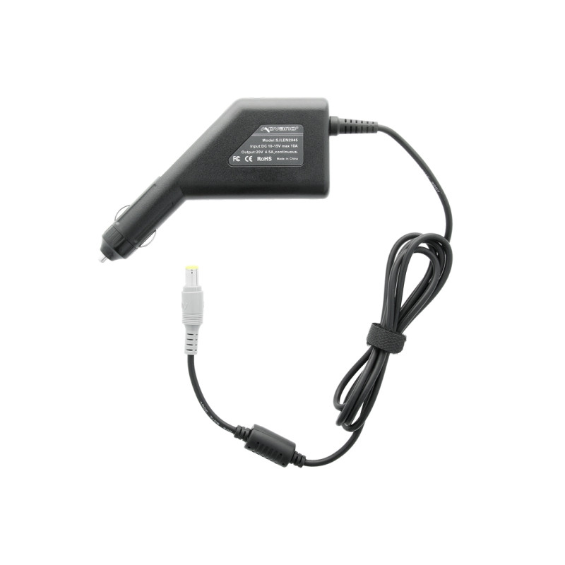 Zasilacz samochodowy Movano 20v 4.5a (8.0x5.5 pin) 90W do Lenovo