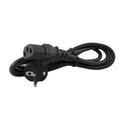 Kabel komputerowy 3-żyłowy (trapez) - do PC i UPS [200 szt. karton]