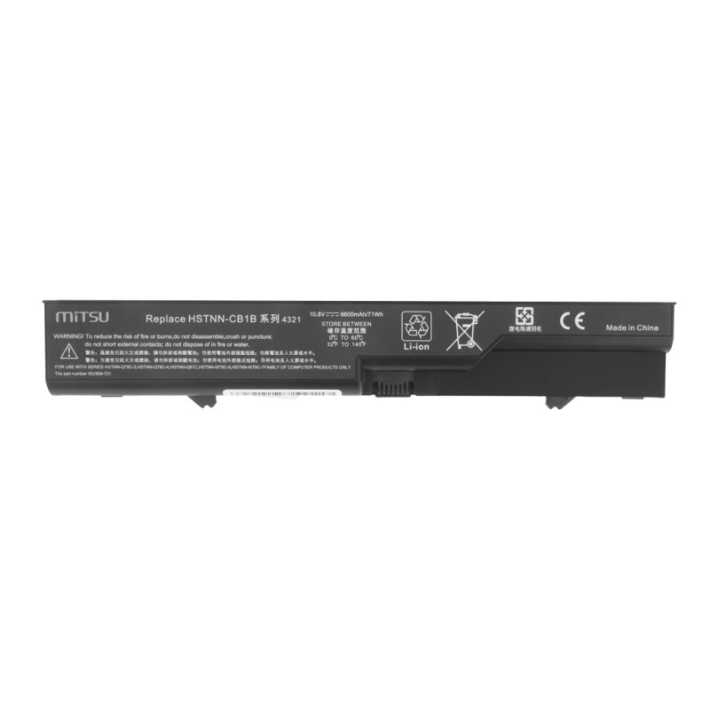 Bateria Mitsu do HP ProBook 4320s, 4520s (6600mAh)