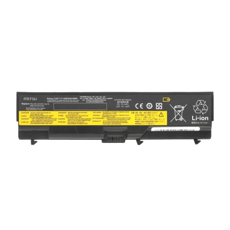 Bateria Mitsu do Lenovo E40, E50, SL410, SL510