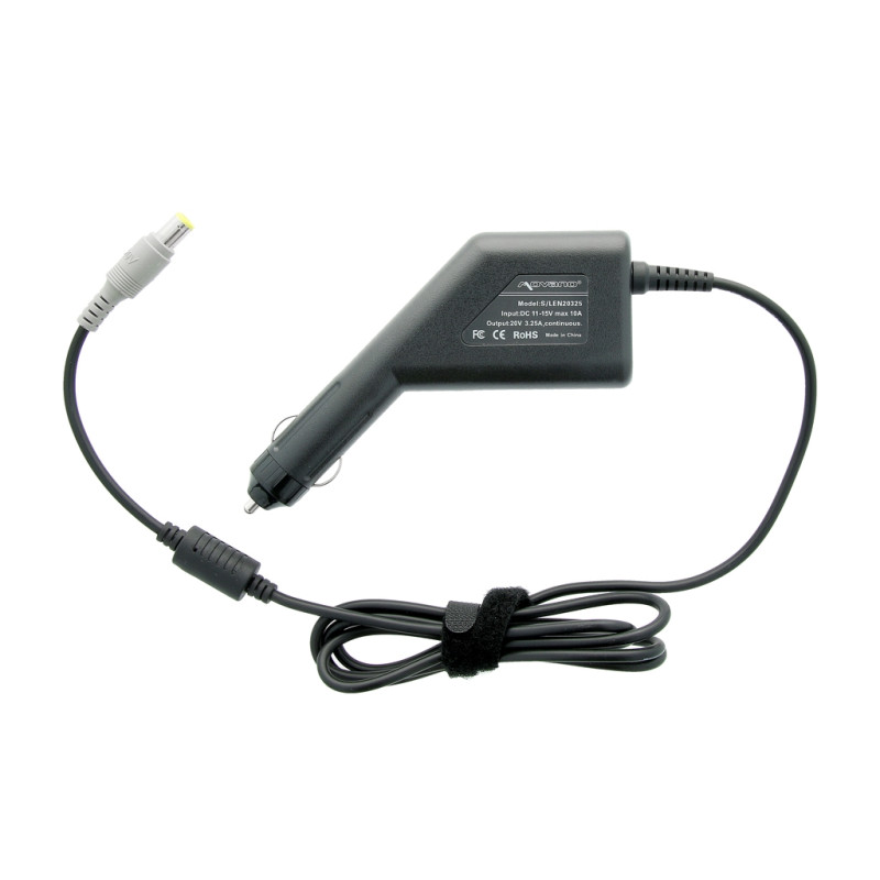 Zasilacz samochodowy Movano 20v 3.25a (8.0x5.5 pin) 65W do Lenovo