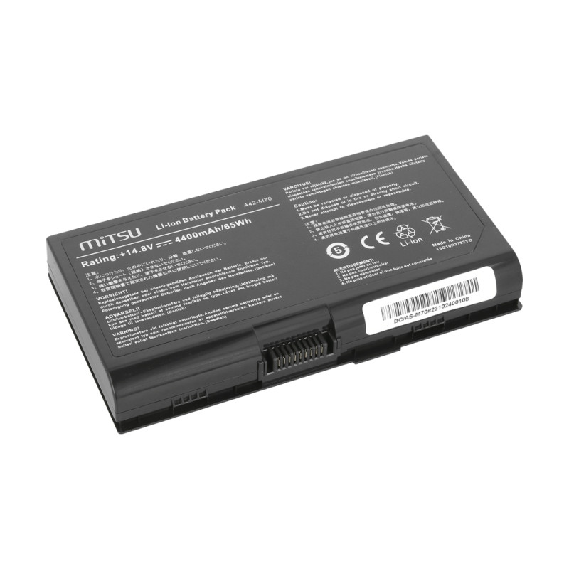 Bateria Mitsu do Asus G72, M70, N70