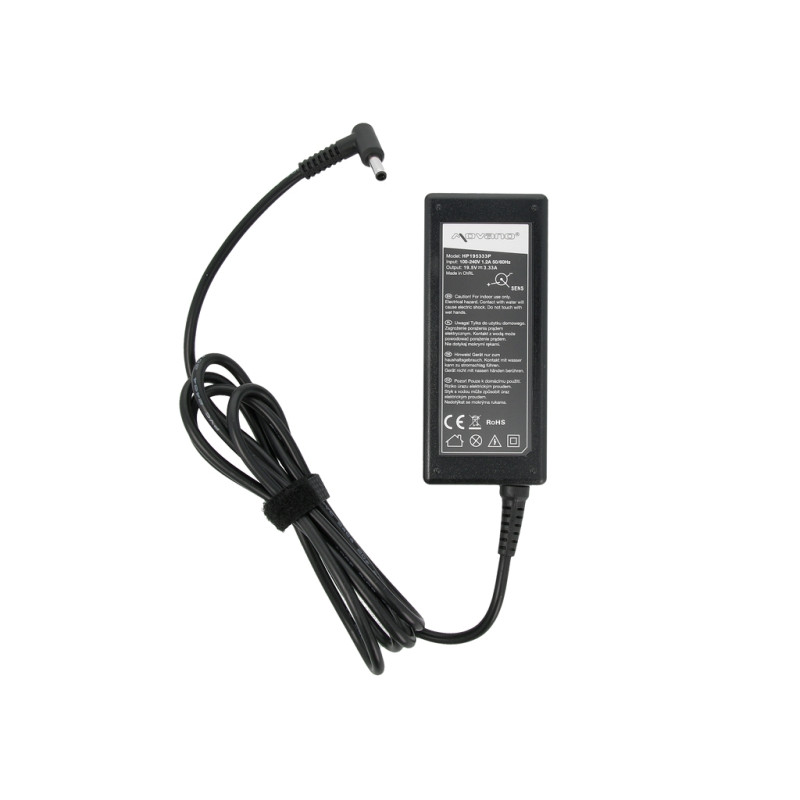 Zasilacz Movano 19.5v 3.33a (4.5x3.0 pin) 65W do HP