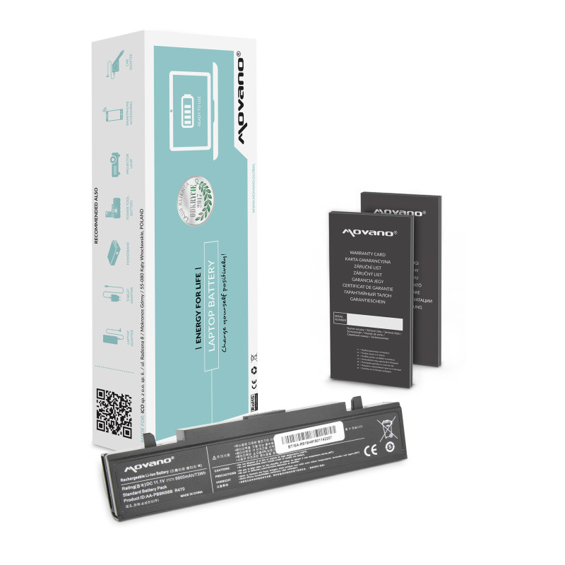 Bateria do Samsung R460, R519 (6600mAh)